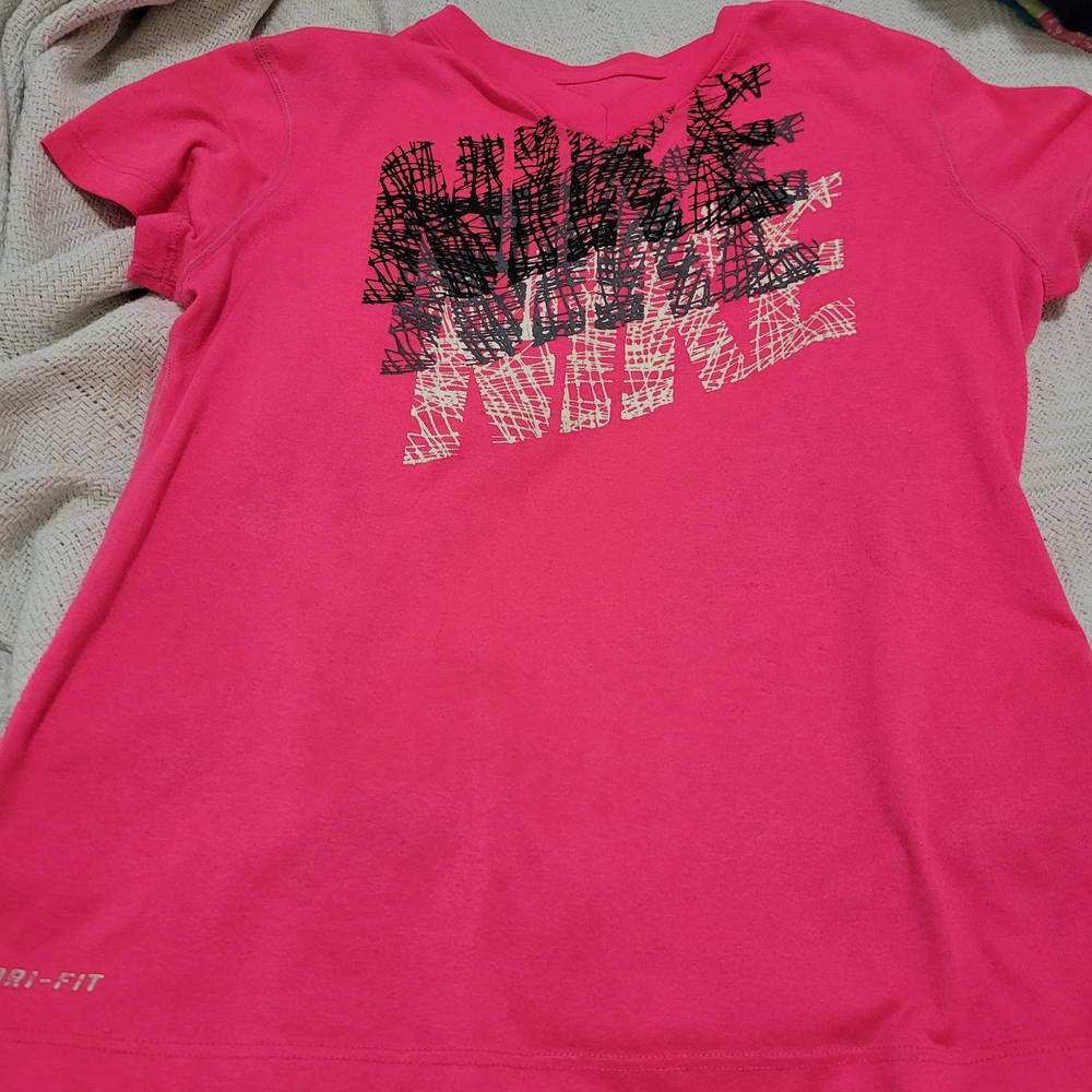 Nike Kids Pink Dri-FIT Tee
